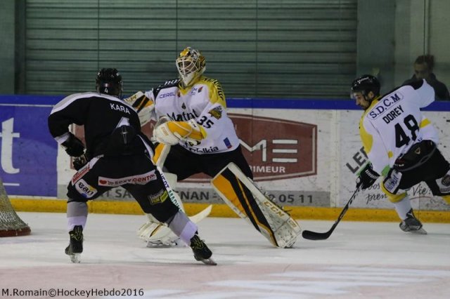 Photo hockey match Rouen - Bordeaux le 03/01/2017