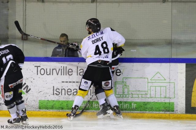 Photo hockey match Rouen - Bordeaux le 03/01/2017