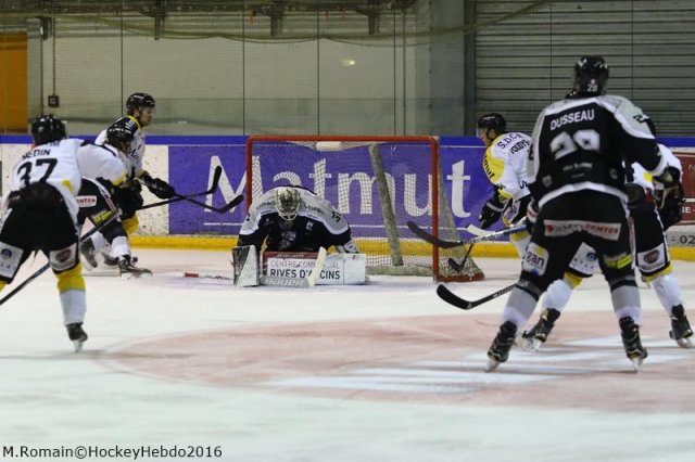 Photo hockey match Rouen - Bordeaux le 03/01/2017