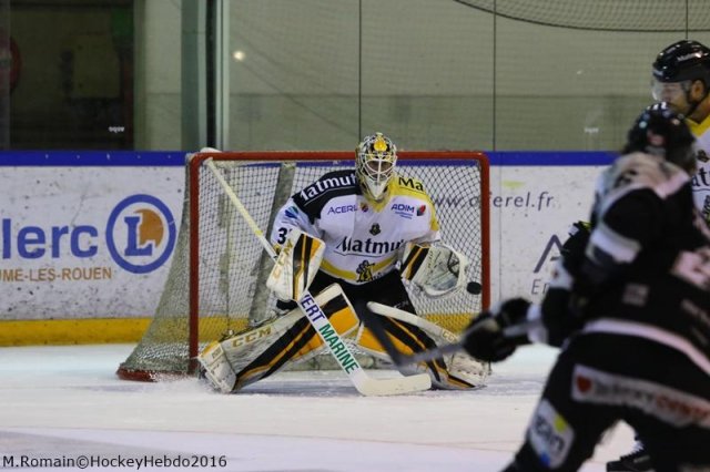 Photo hockey match Rouen - Bordeaux le 03/01/2017