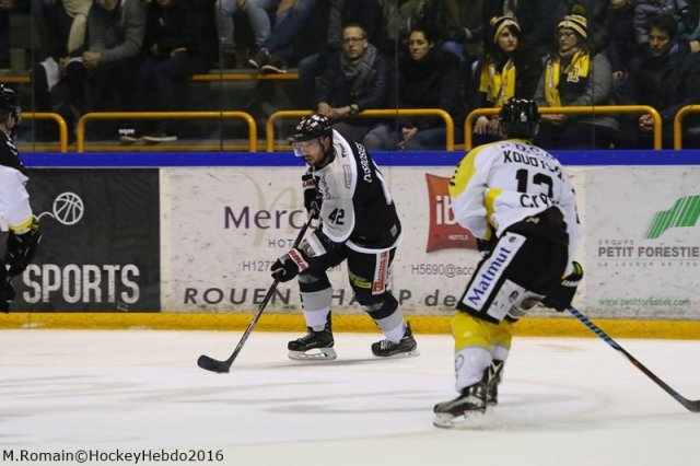 Photo hockey match Rouen - Bordeaux le 03/01/2017