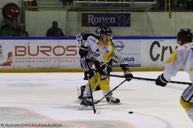 Photo hockey match Rouen - Bordeaux le 03/01/2017
