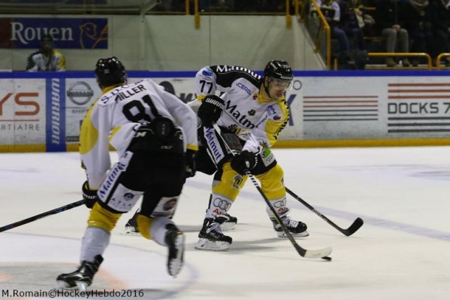 Photo hockey match Rouen - Bordeaux le 03/01/2017