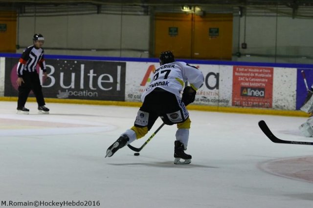 Photo hockey match Rouen - Bordeaux le 03/01/2017