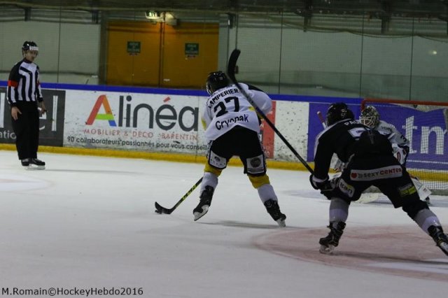 Photo hockey match Rouen - Bordeaux le 03/01/2017