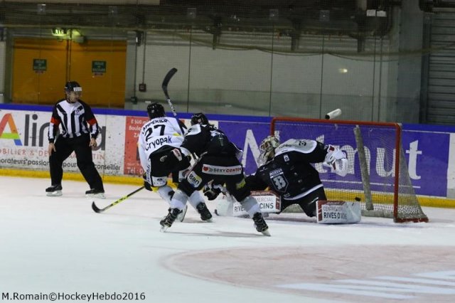 Photo hockey match Rouen - Bordeaux le 03/01/2017