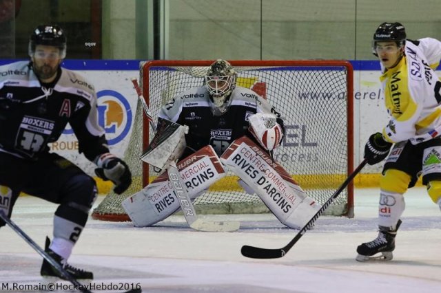 Photo hockey match Rouen - Bordeaux le 03/01/2017