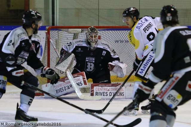 Photo hockey match Rouen - Bordeaux le 03/01/2017