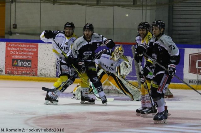 Photo hockey match Rouen - Bordeaux le 03/01/2017