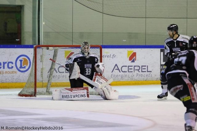 Photo hockey match Rouen - Bordeaux le 03/01/2017