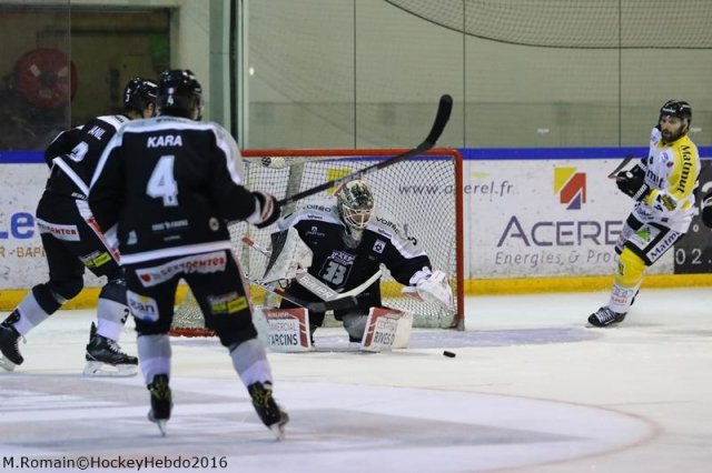Photo hockey match Rouen - Bordeaux le 03/01/2017