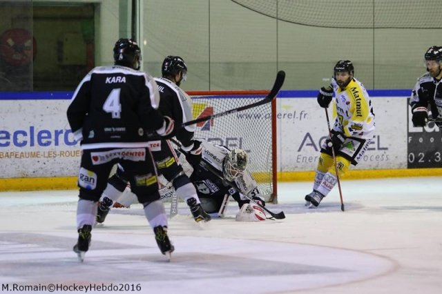 Photo hockey match Rouen - Bordeaux le 03/01/2017