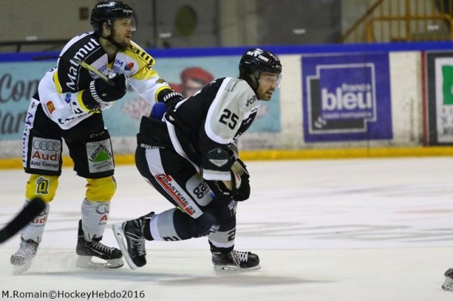Photo hockey match Rouen - Bordeaux le 03/01/2017