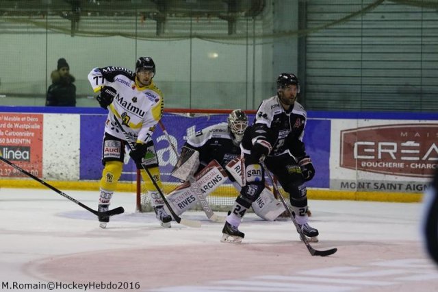 Photo hockey match Rouen - Bordeaux le 03/01/2017