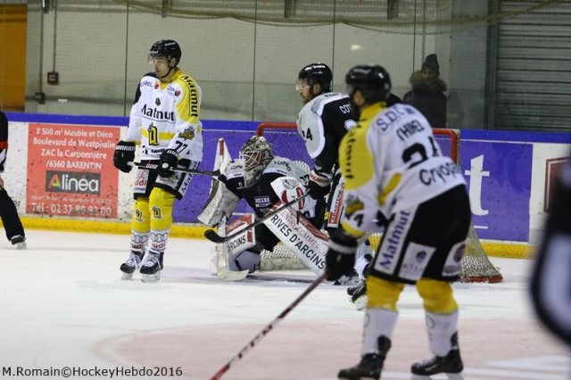 Photo hockey match Rouen - Bordeaux le 03/01/2017