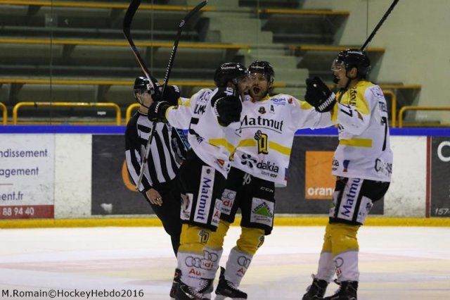 Photo hockey match Rouen - Bordeaux le 03/01/2017