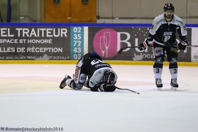 Photo hockey match Rouen - Bordeaux le 03/01/2017