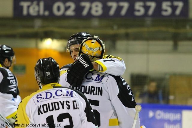 Photo hockey match Rouen - Bordeaux le 03/01/2017