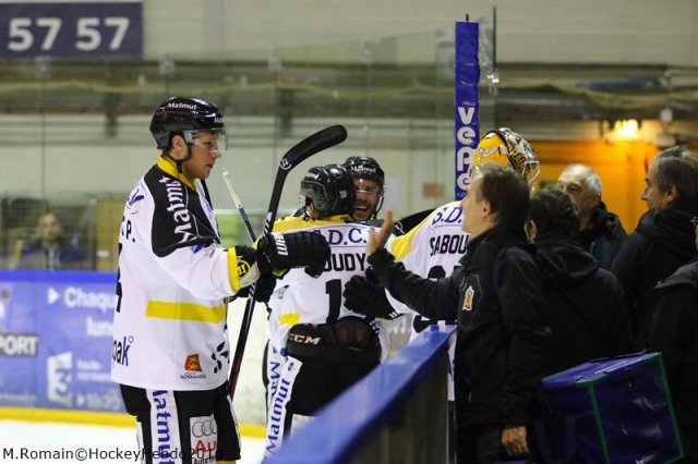 Photo hockey match Rouen - Bordeaux le 03/01/2017