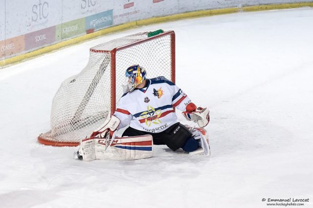 Photo hockey match Lyon - Grenoble  le 03/01/2017