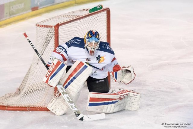 Photo hockey match Lyon - Grenoble  le 03/01/2017