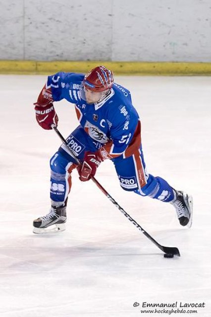 Photo hockey match Lyon - Grenoble  le 03/01/2017