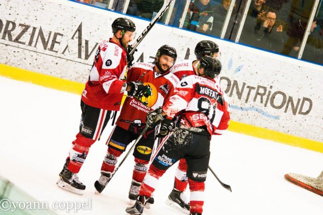 Photo hockey match Chamonix / Morzine - Dijon  le 06/01/2017