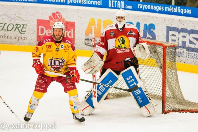 Photo hockey match Chamonix / Morzine - Dijon  le 06/01/2017
