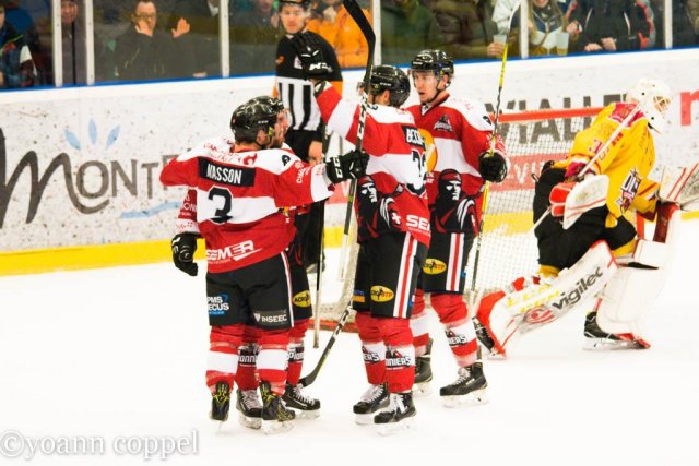 Photo hockey match Chamonix / Morzine - Dijon  le 06/01/2017