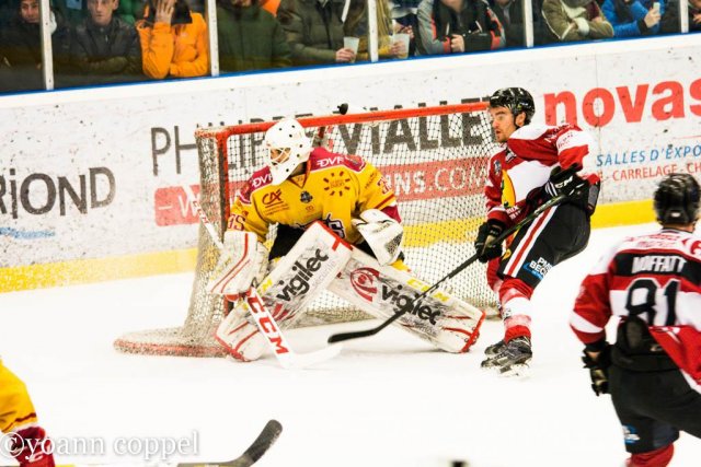 Photo hockey match Chamonix / Morzine - Dijon  le 06/01/2017