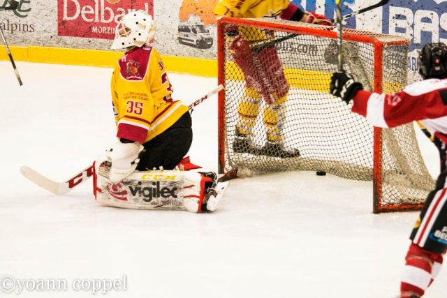 Photo hockey match Chamonix / Morzine - Dijon  le 06/01/2017