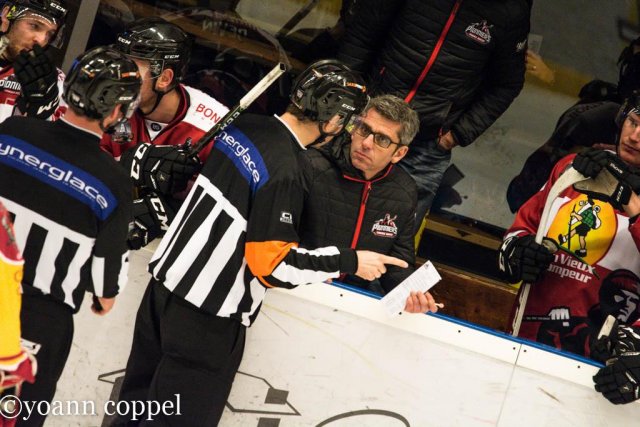 Photo hockey match Chamonix / Morzine - Dijon  le 06/01/2017