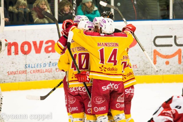 Photo hockey match Chamonix / Morzine - Dijon  le 06/01/2017