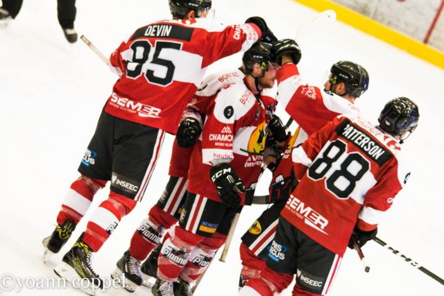 Photo hockey match Chamonix / Morzine - Dijon  le 06/01/2017