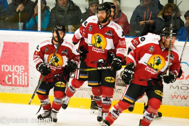 Photo hockey match Chamonix / Morzine - Dijon  le 06/01/2017