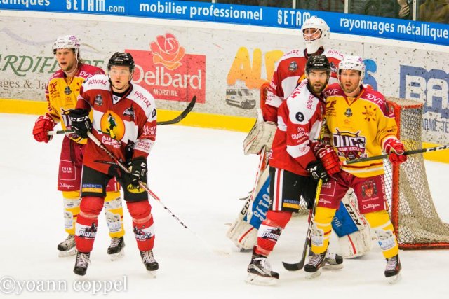 Photo hockey match Chamonix / Morzine - Dijon  le 06/01/2017