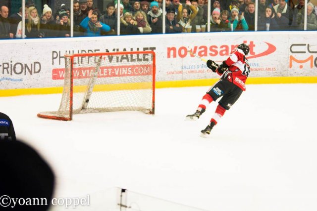 Photo hockey match Chamonix / Morzine - Dijon  le 06/01/2017