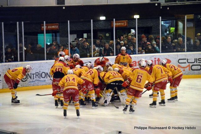 Photo hockey match Chamonix / Morzine - Dijon  le 06/01/2017
