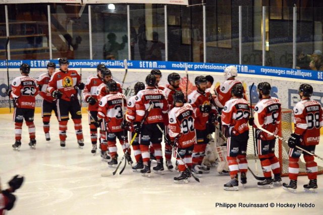 Photo hockey match Chamonix / Morzine - Dijon  le 06/01/2017