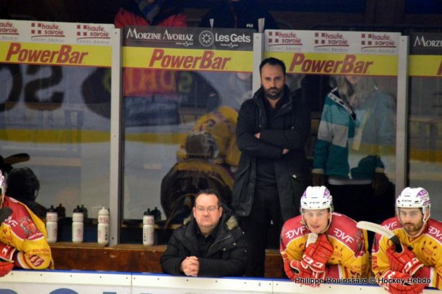 Photo hockey match Chamonix / Morzine - Dijon  le 06/01/2017