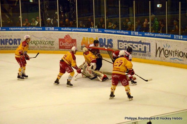 Photo hockey match Chamonix / Morzine - Dijon  le 06/01/2017