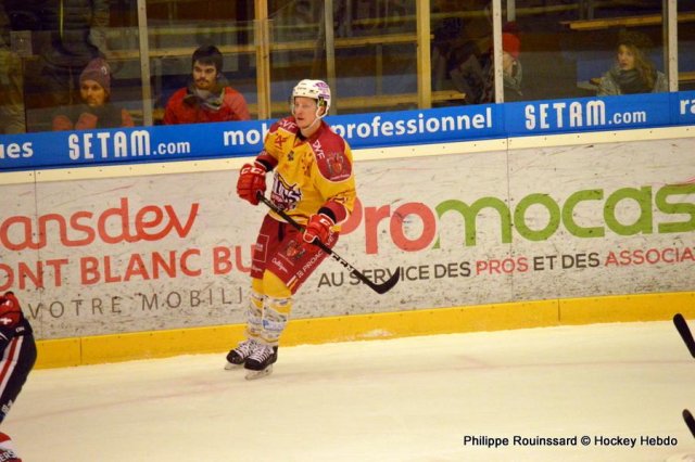 Photo hockey match Chamonix / Morzine - Dijon  le 06/01/2017