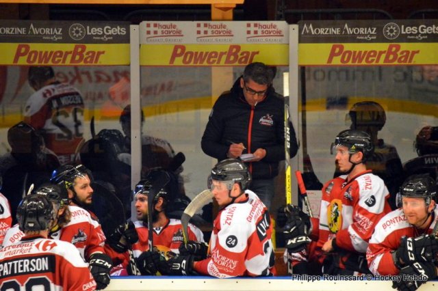 Photo hockey match Chamonix / Morzine - Dijon  le 06/01/2017