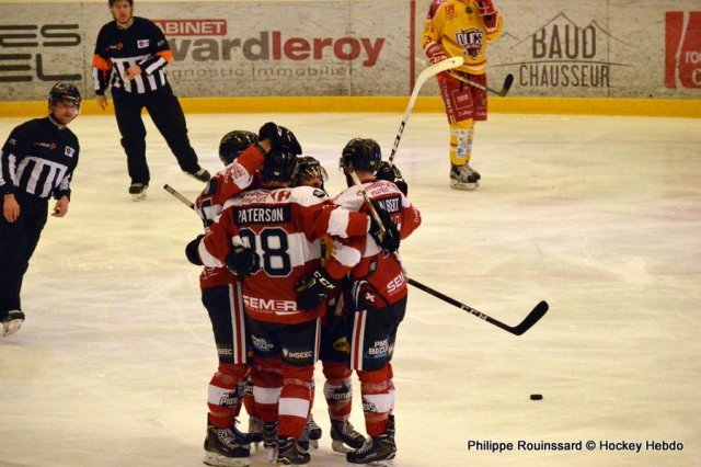 Photo hockey match Chamonix / Morzine - Dijon  le 06/01/2017