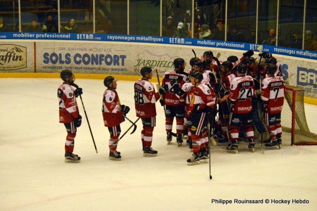 Photo hockey match Chamonix / Morzine - Dijon  le 06/01/2017
