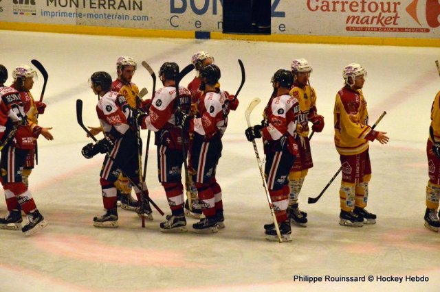 Photo hockey match Chamonix / Morzine - Dijon  le 06/01/2017