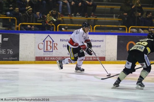 Photo hockey match Rouen - Nice le 06/01/2017