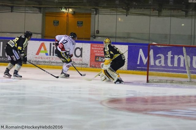 Photo hockey match Rouen - Nice le 06/01/2017