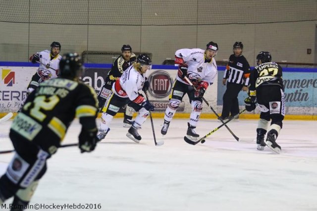 Photo hockey match Rouen - Nice le 06/01/2017