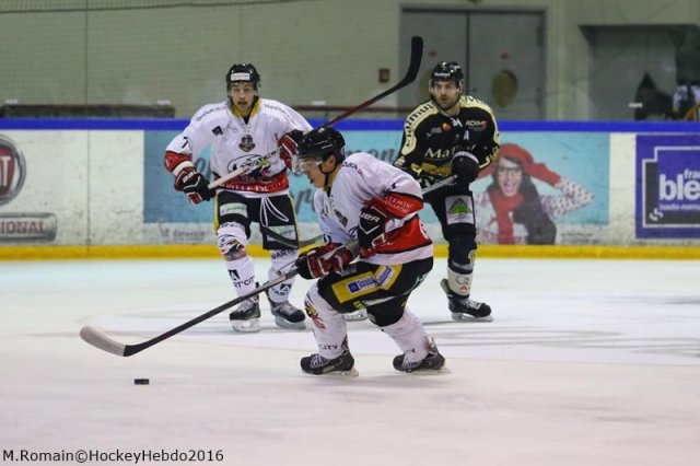 Photo hockey match Rouen - Nice le 06/01/2017